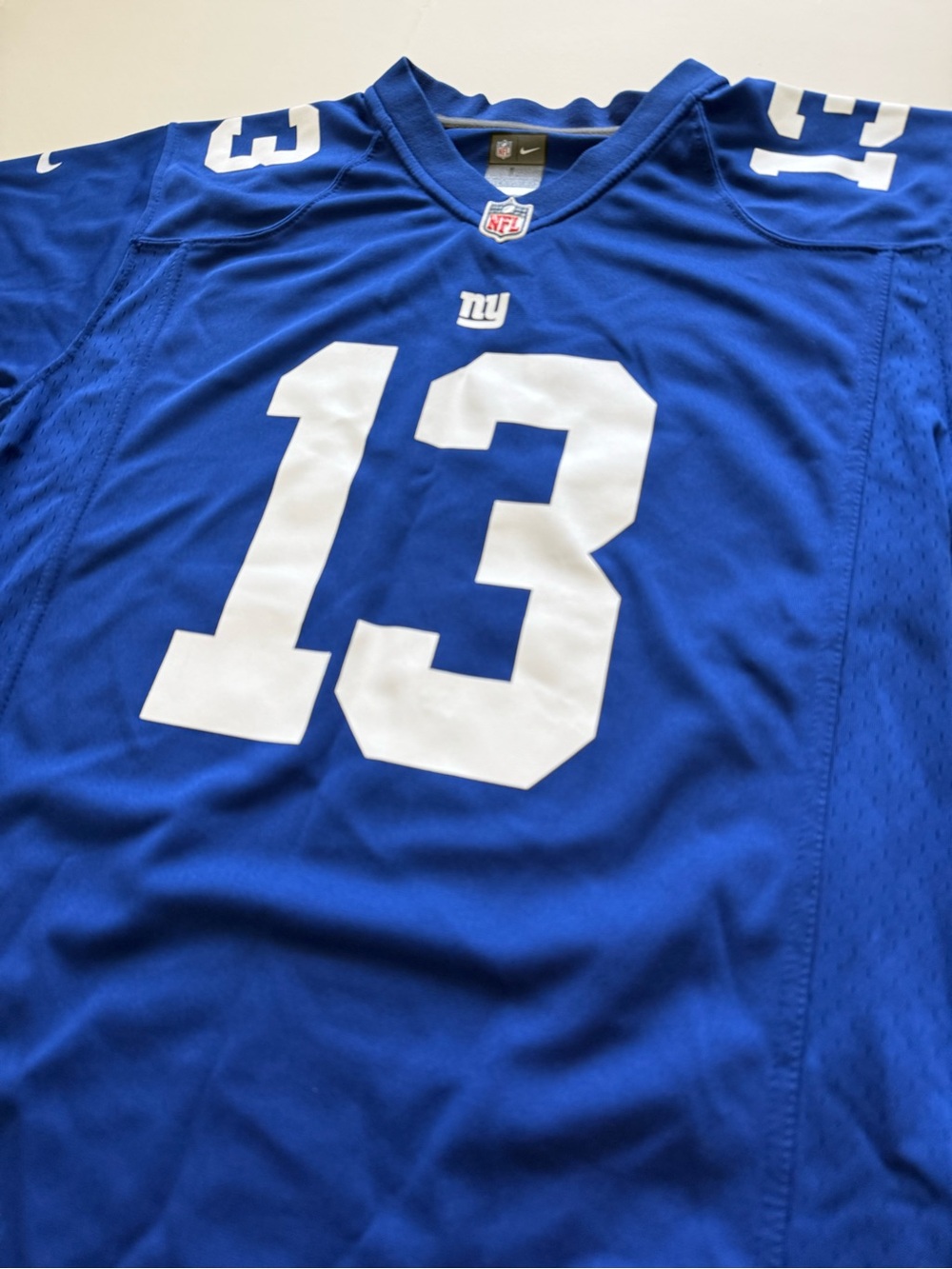 Nike Kids New York Giants Odell Beckham Jr On Field Football Jersey - Kids Sz L